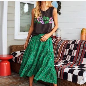 Xirena Iris Skirt - Grass Green